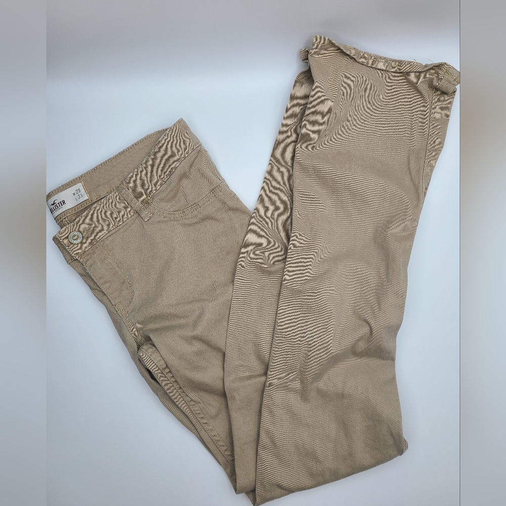 Khaki Hollister Jeans 11r